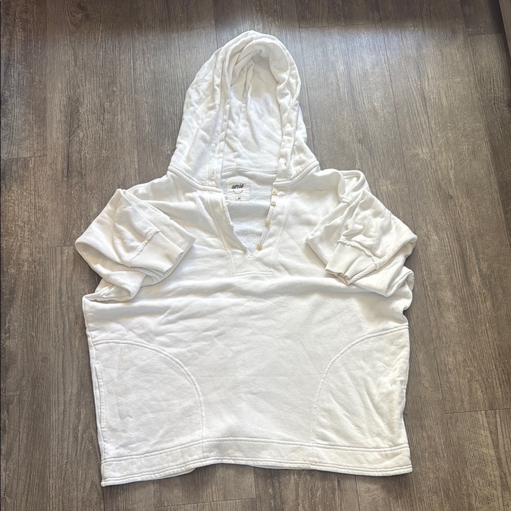 Aerie Off-the-Shoulder White Sweater